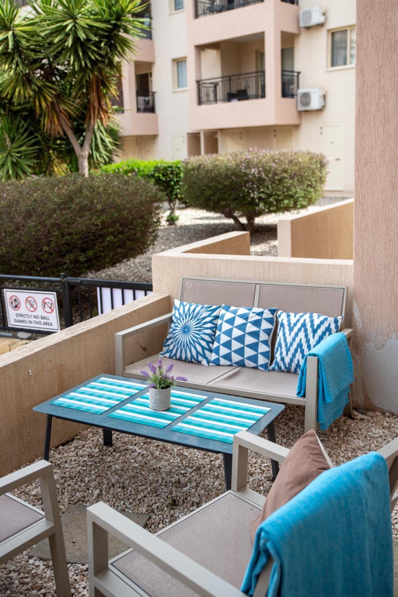 Royal Seacrest F G5 Ground Floor Apartment Paphos Bagian luar foto