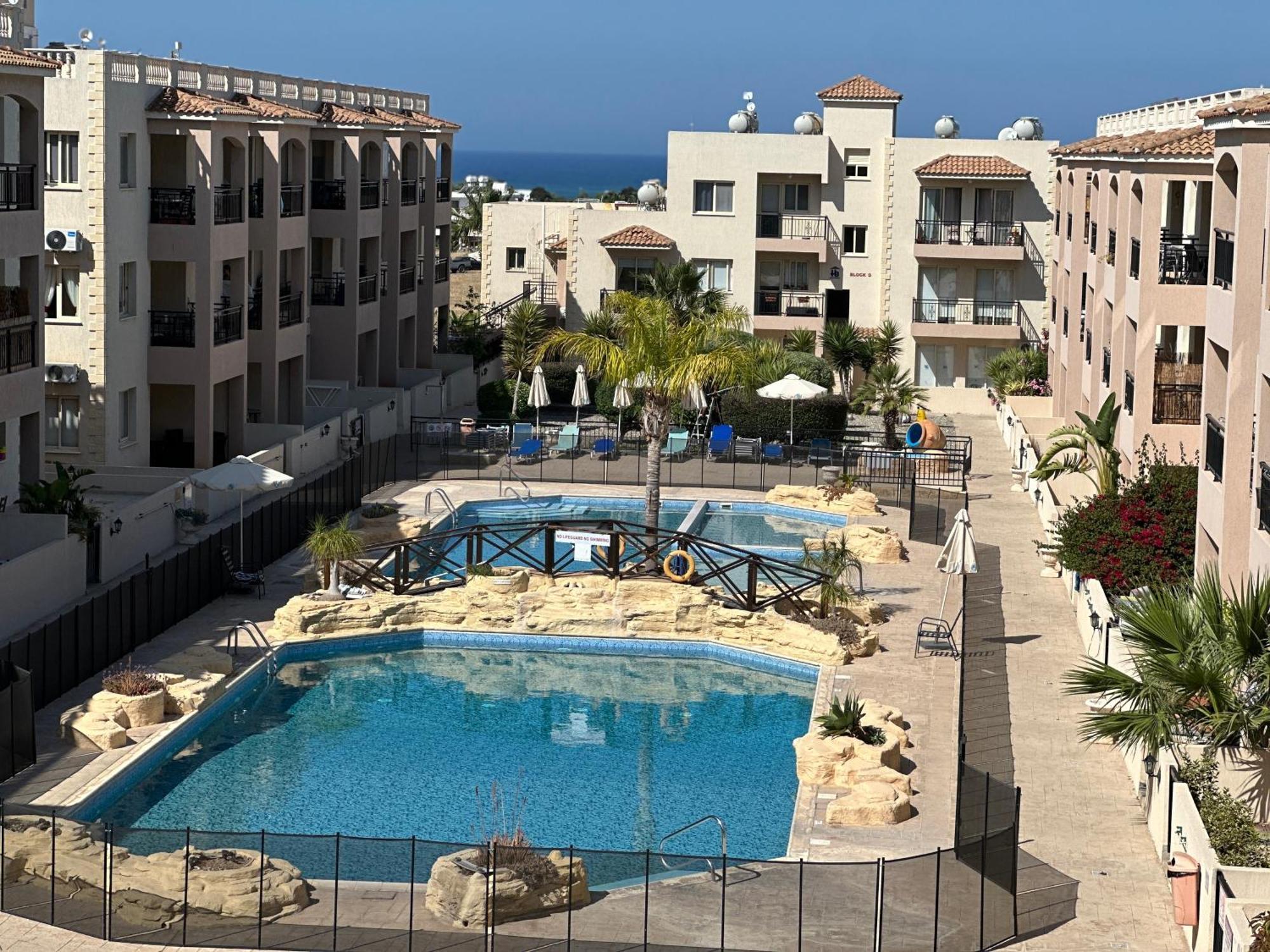Royal Seacrest F G5 Ground Floor Apartment Paphos Bagian luar foto